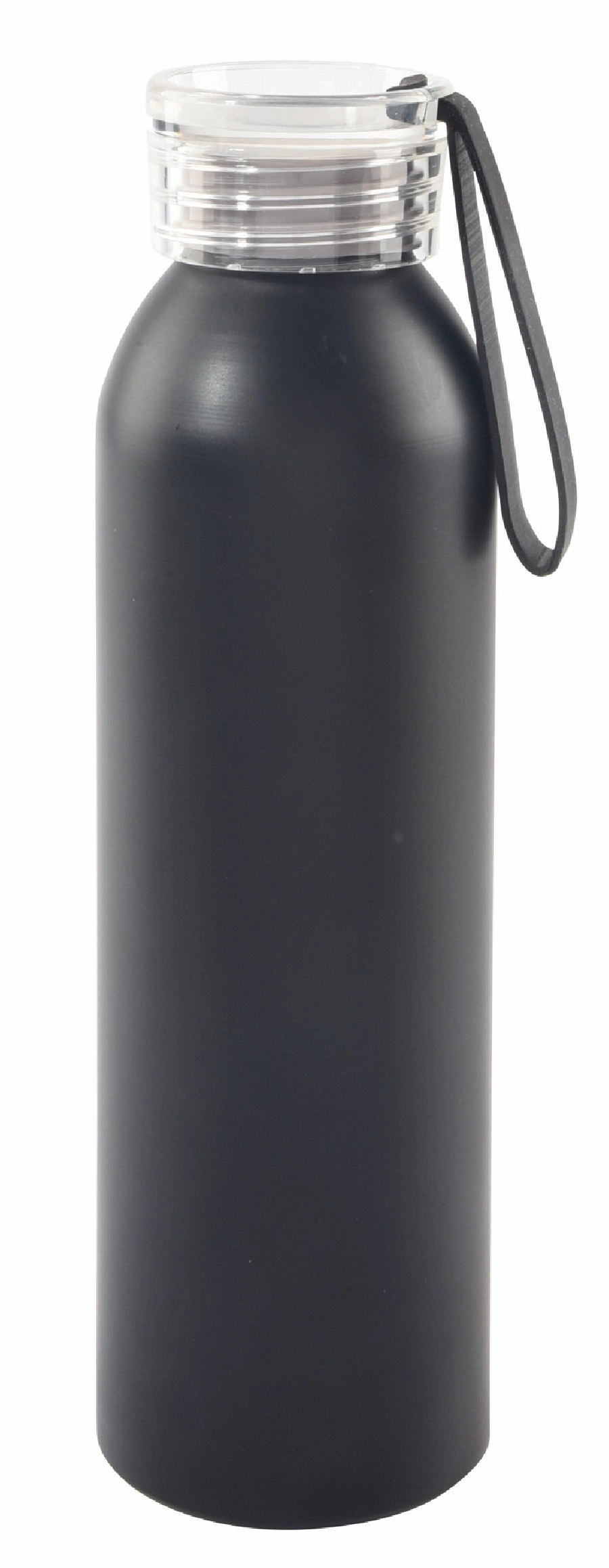 Aluminiowa butelka LOOPED, czarny 56-0304481