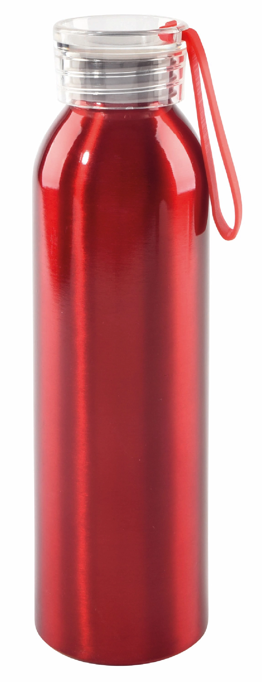 Aluminiowa butelka LOOPED, czerwony 56-0304483