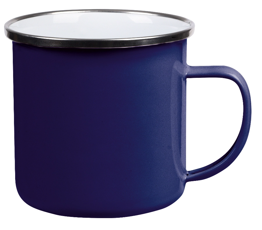 Emaliowany kubek VINTAGE CUP, niebieski 56-0304582