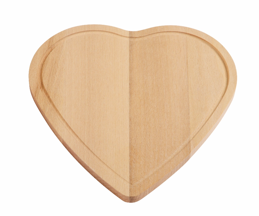 Deska do krojenia WOODEN HEART, drewniany 56-0308301 drewno