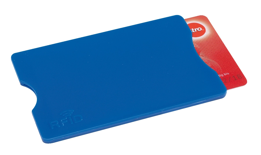 Etui na kartę kredytową PROTECTOR, niebieski 56-0402487 niebieski