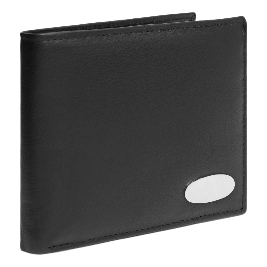 Oryginalny skórzany portfel DAX, czarny 56-0404445 czarny