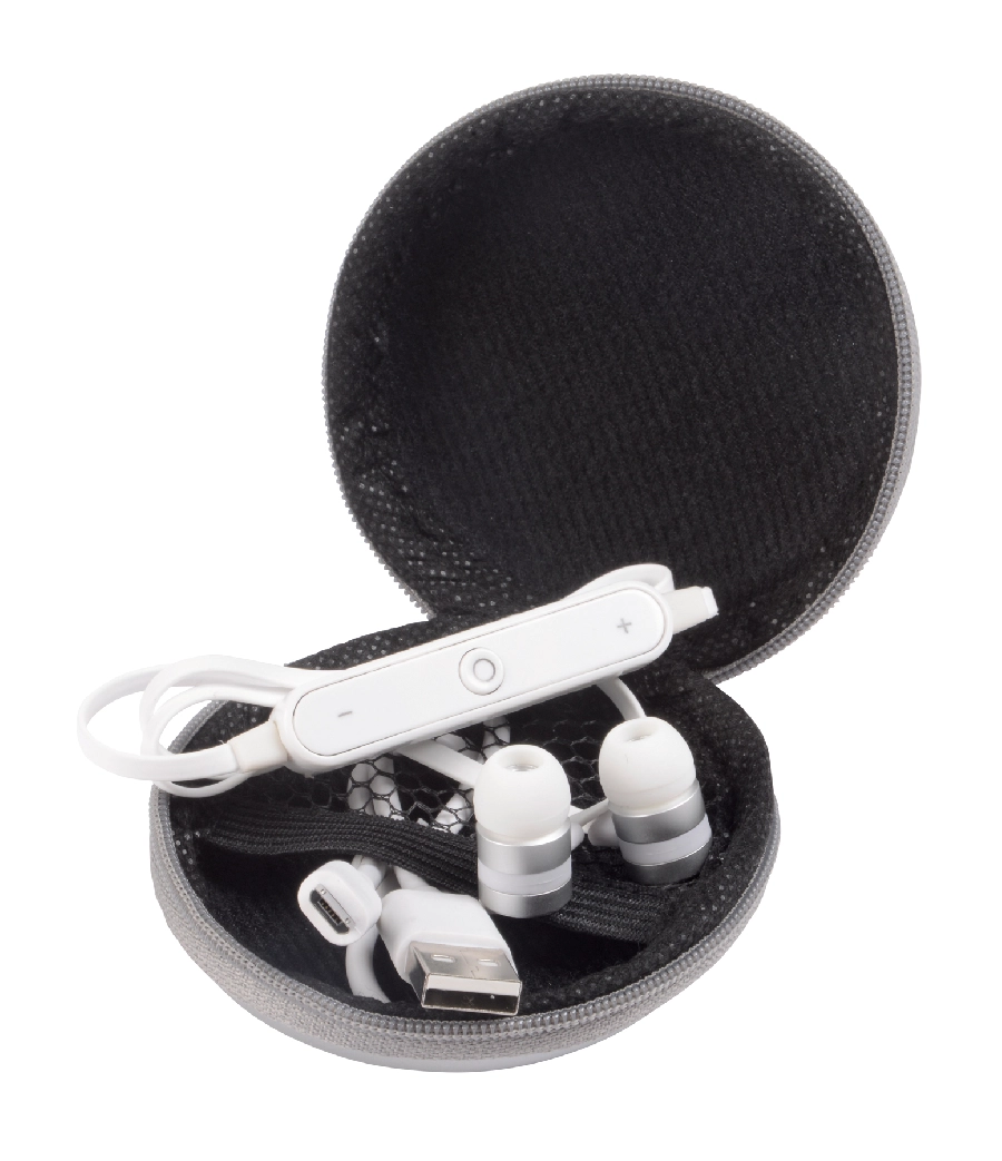 Bezprzewodowe słuchawki douszne FRESH SOUND, biały 56-0406218 biały