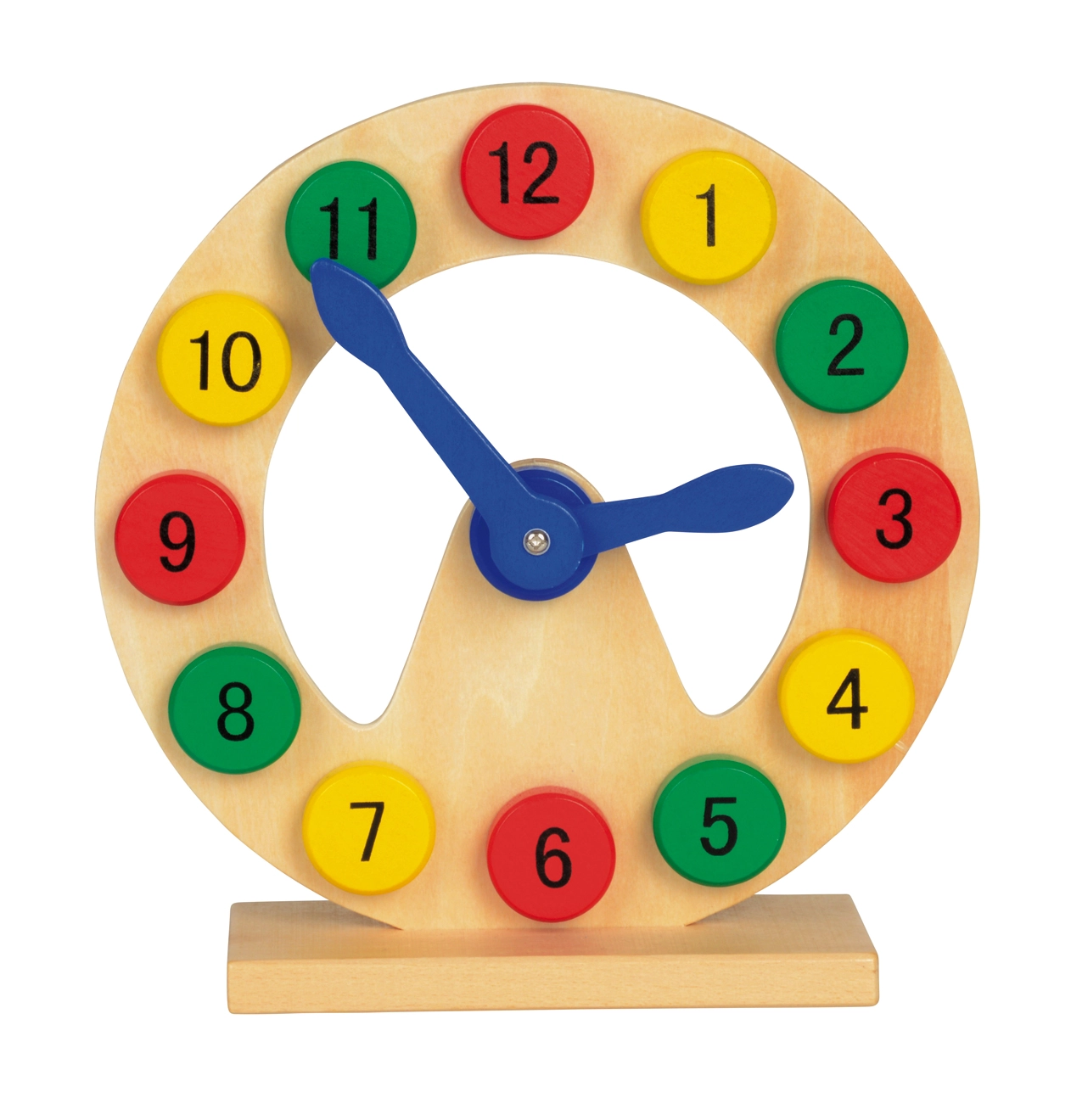 Zegar do zabawy COLOURED TIME, wielokolorowy 56-0501025