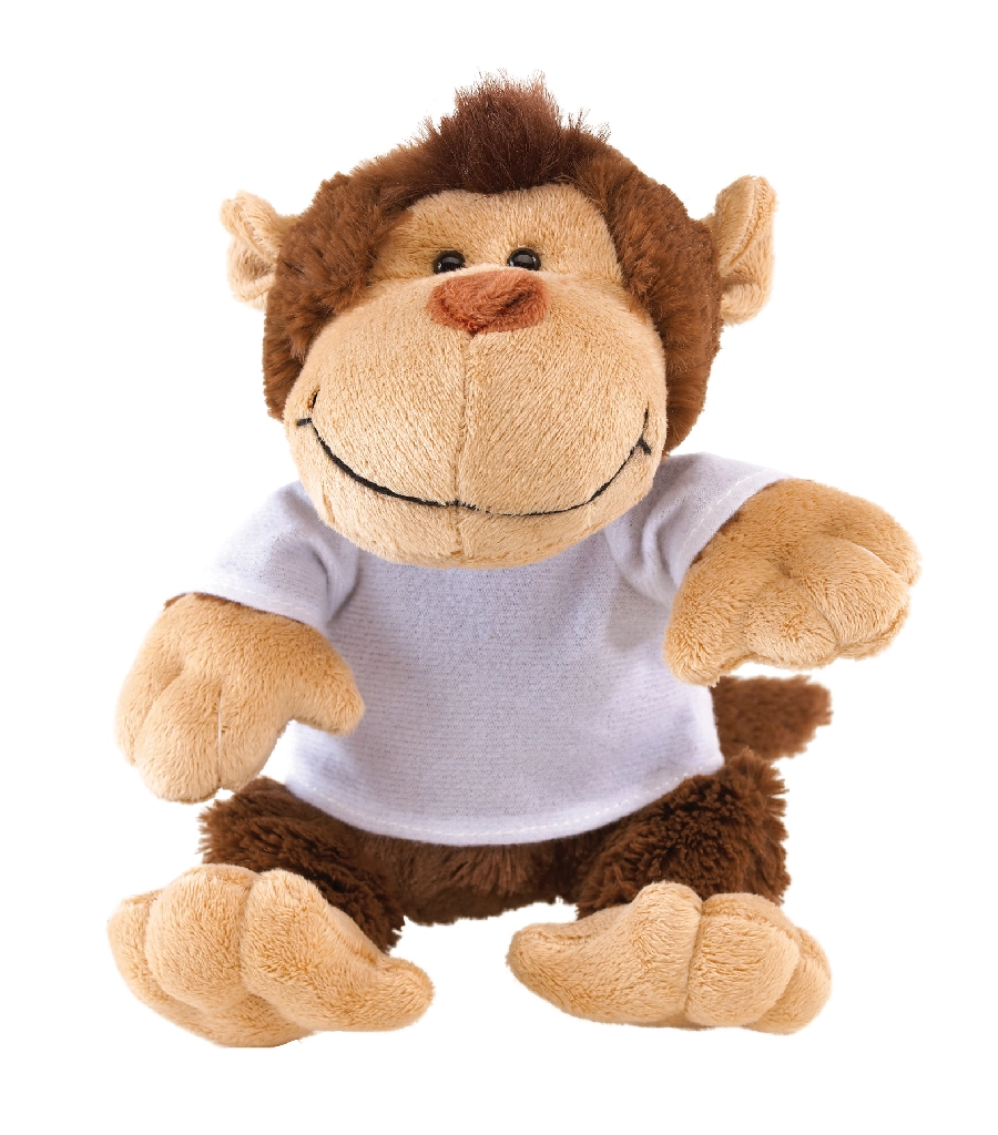 Pluszowa małpka INGO, beżowy, brązowy 56-0502079 brązowy