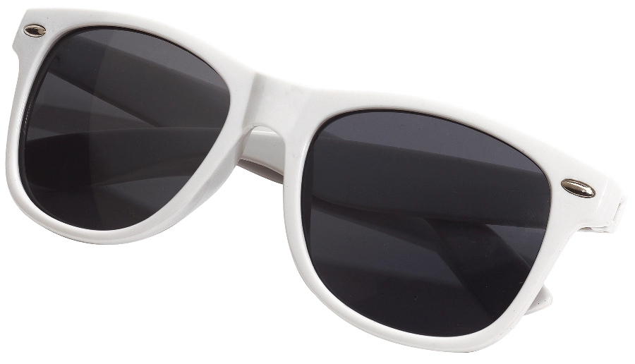Okulary przeciwsłoneczne STYLISH, biały 56-0603053 biały