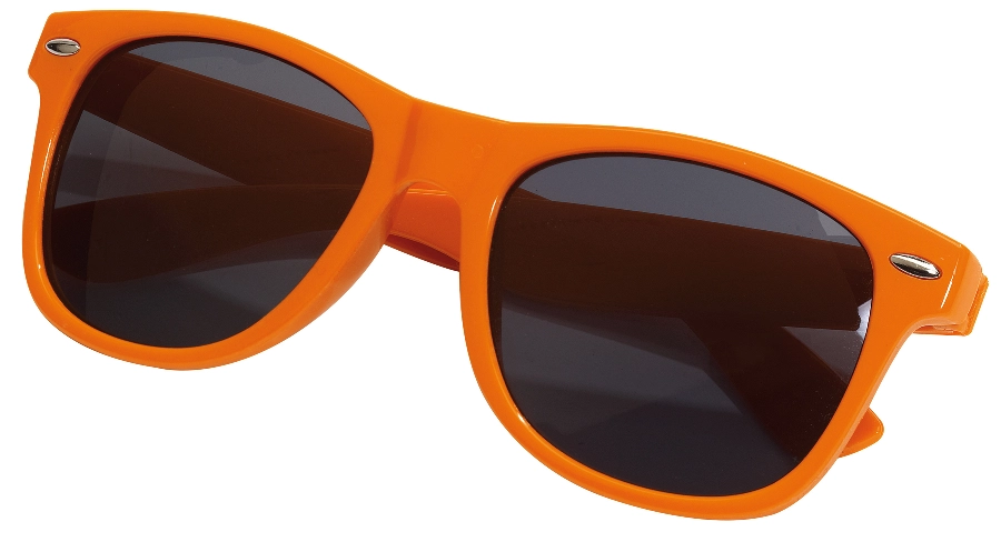 Okulary przeciwsłoneczne STYLISH, pomarańczowy 56-0603059 pomarańczowy