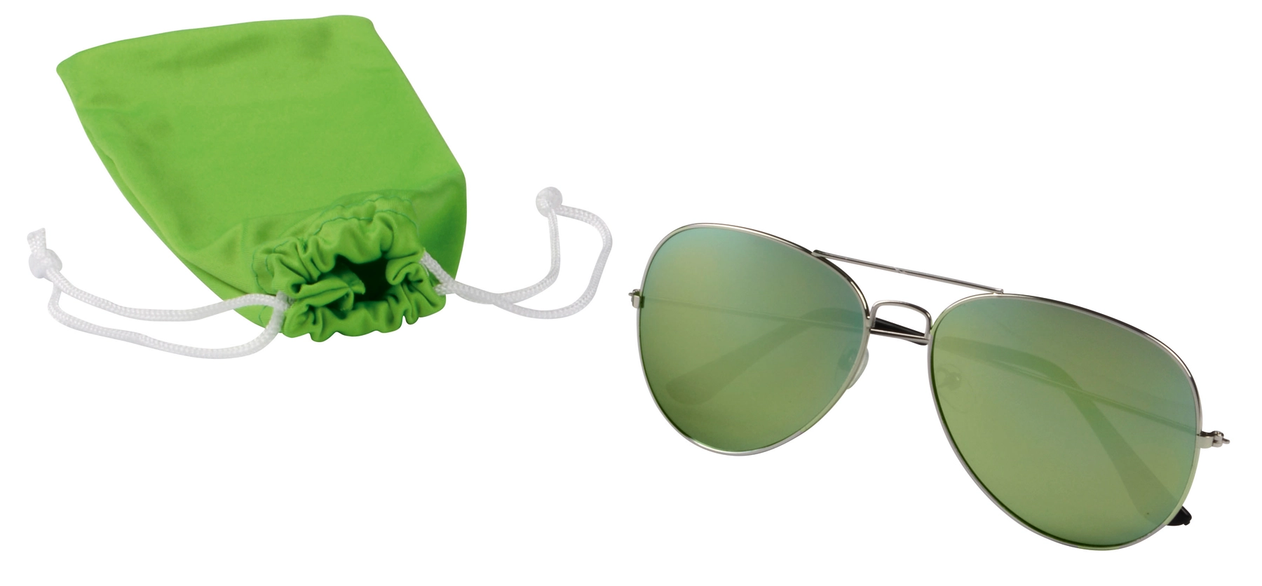 Okulary przeciwsłoneczne NEW STYLE, zielony 56-0603082