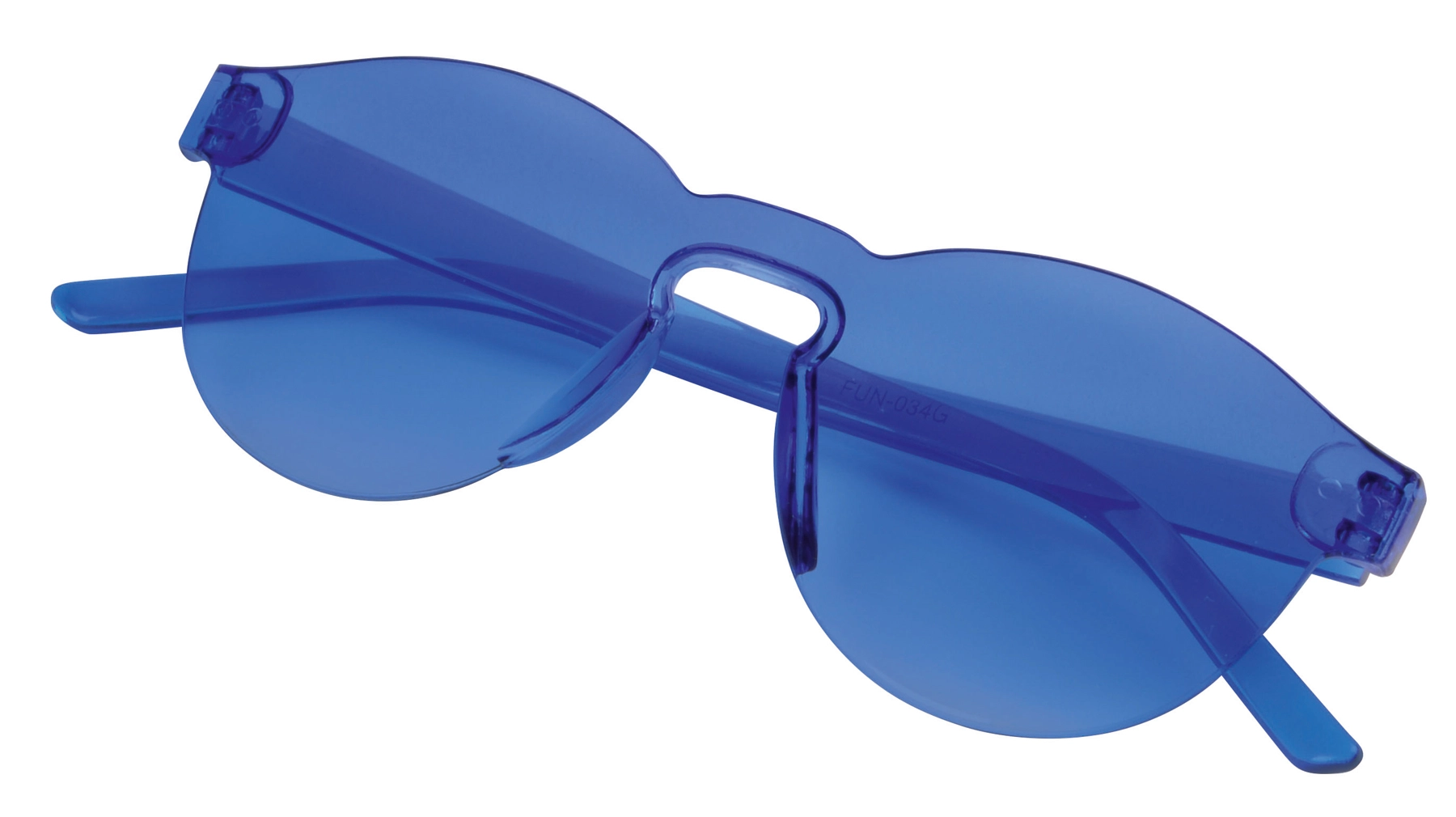 Okulary przeciwsłoneczne FANCY STYLE, niebieski 56-0603086