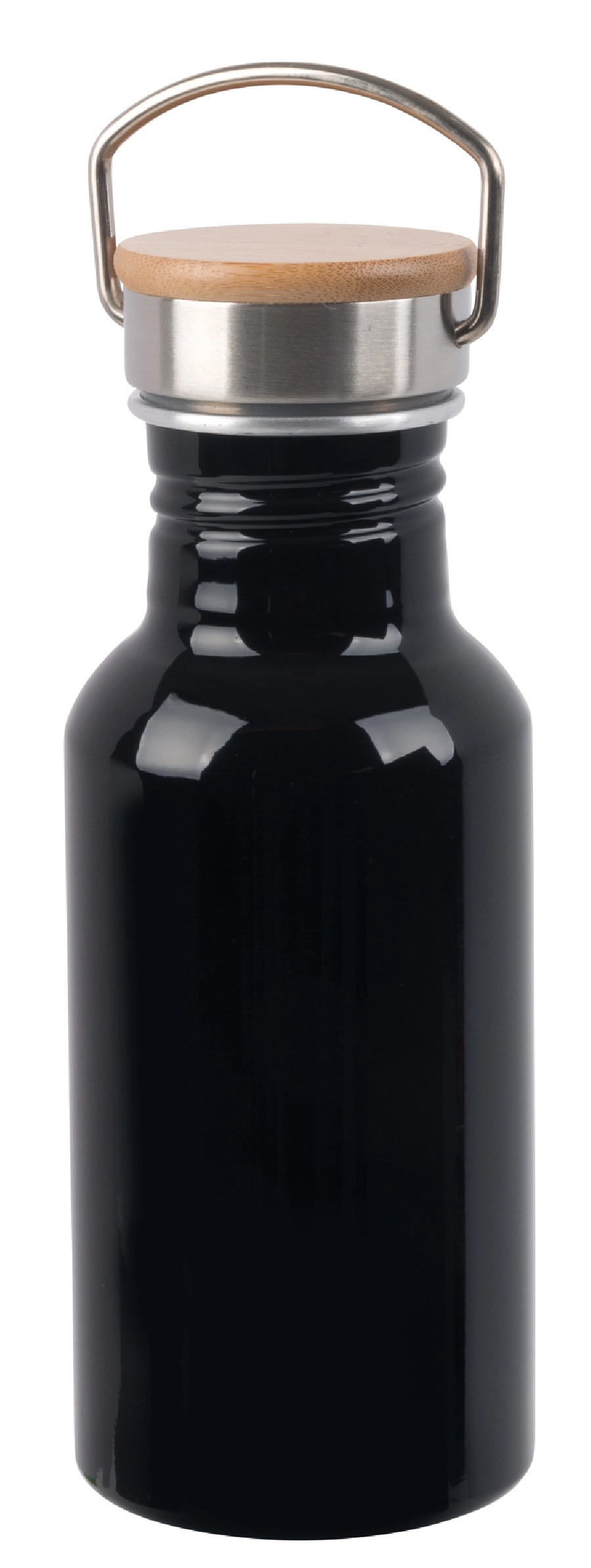 Aluminiowa butelka ECO TRANSIT, czarny 56-0603150