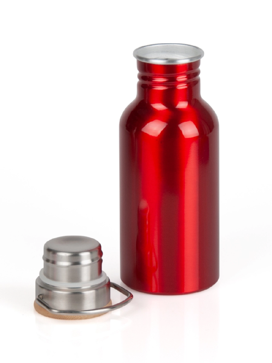 Aluminiowa butelka ECO TRANSIT, czerwony 56-0603154