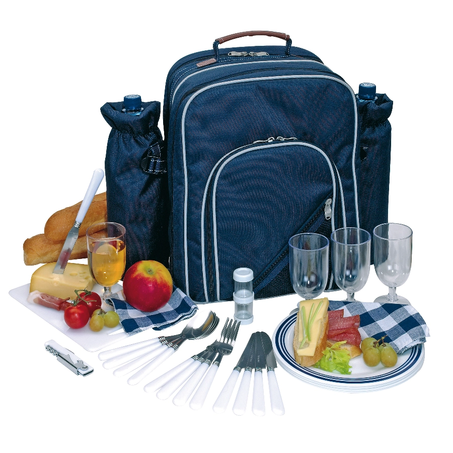 Plecak piknikowy HYDE PARK, niebieski 56-0604020 niebieski