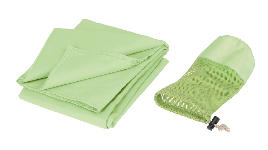 Ręcznik z mikrofibry FRESHNESS, jasnozielony 56-0605087 zielony