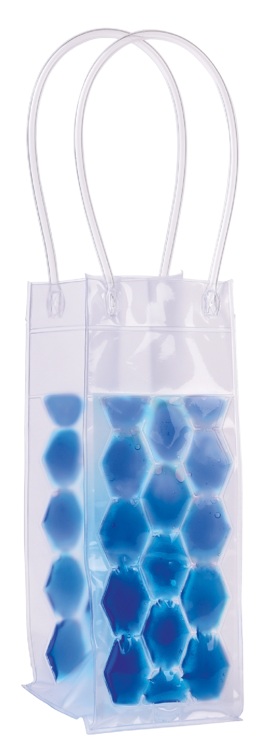 Torba chłodząca ICE CUBE, , niebieski, transparentny 56-0606169
