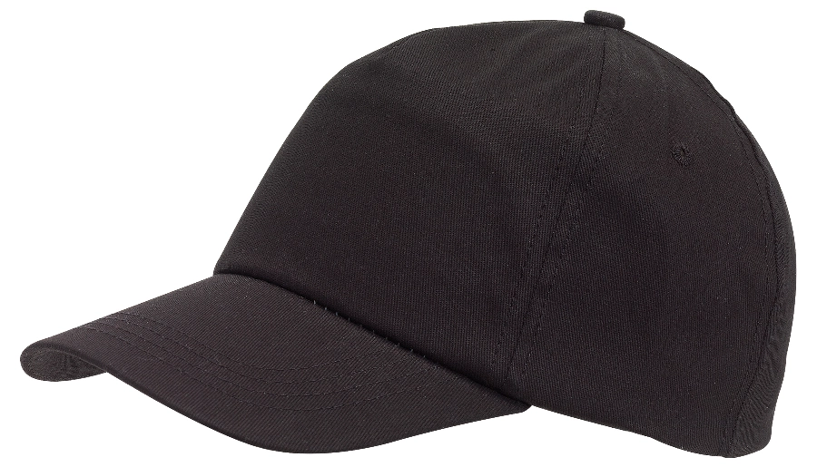 5-segmentowa czapka FAVOURITE, czarny 56-0702055 czarny
