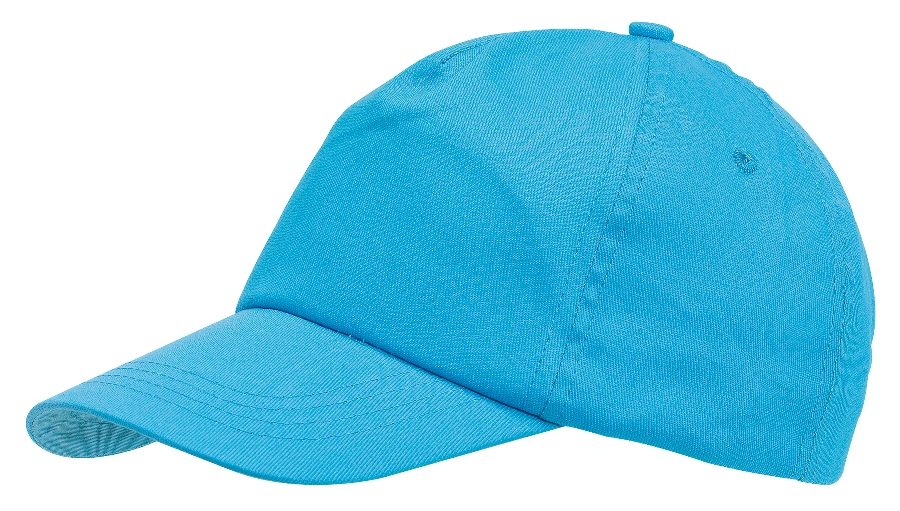 5-segmentowa czapka FAVOURITE, jasnoniebieski 56-0702057 niebieski