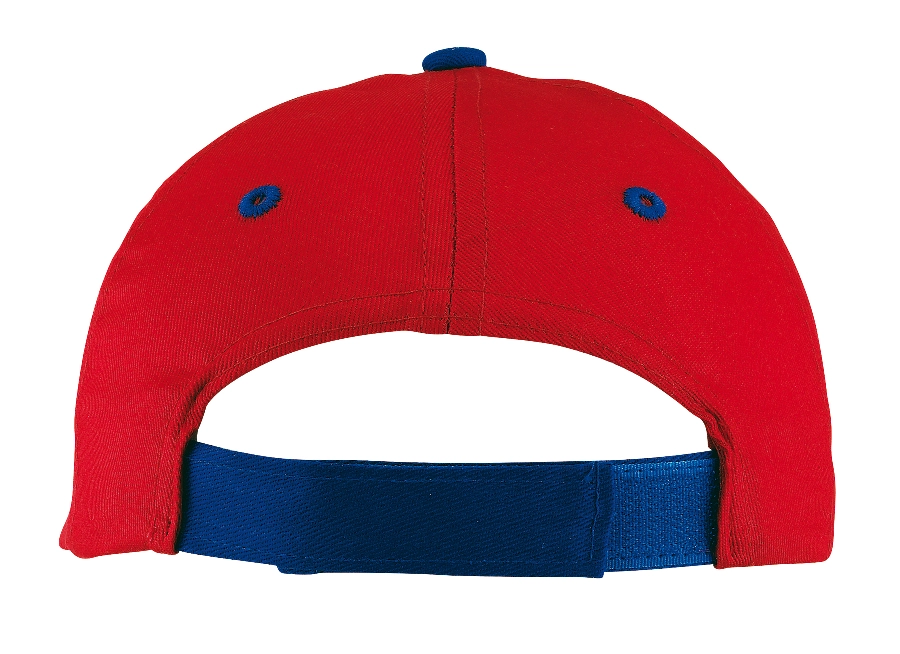 Dziecięca czapka baseballowa CALIMERO, czerwony, niebieski 56-0702126 czerwony
