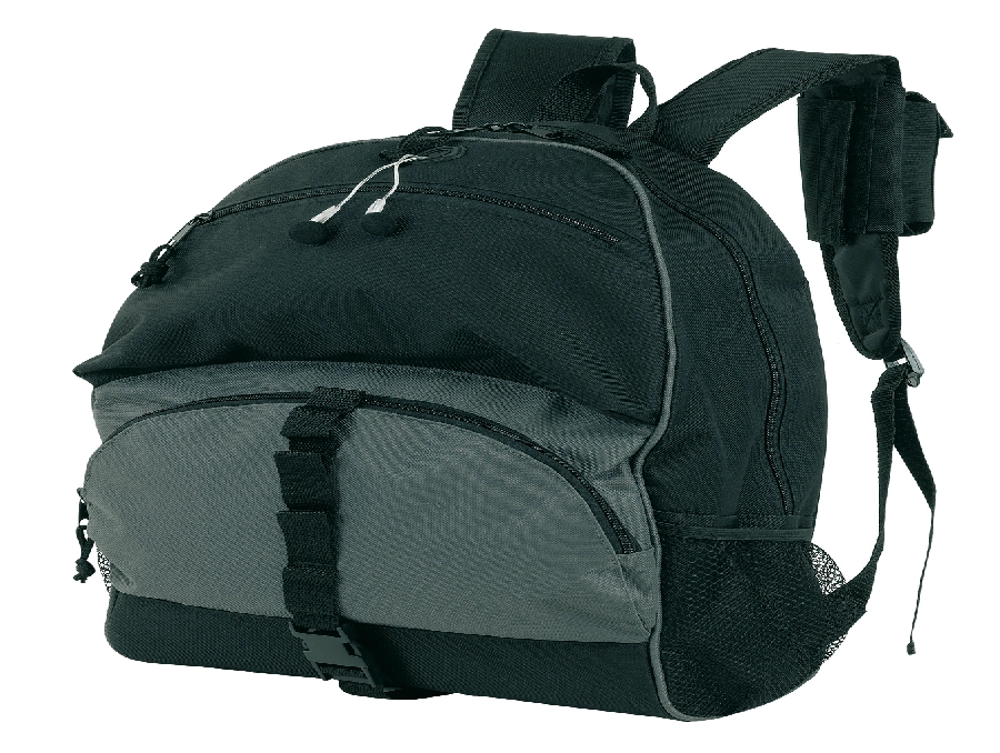 Wielofunkcyjny plecak RELAX, czarny, szary 56-0805102 czarny