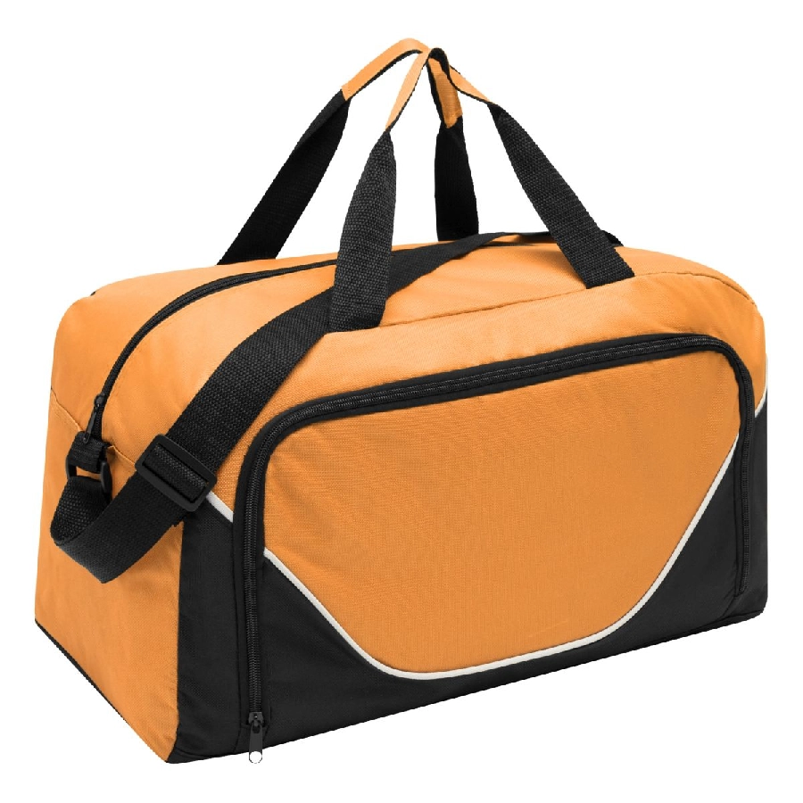 Sportowa torba JORDAN, czarny, pomarańczowy 56-0808538 czarny