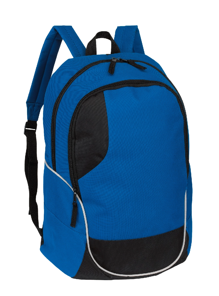 Plecak CURVE, czarny, niebieski 56-0819529 niebieski