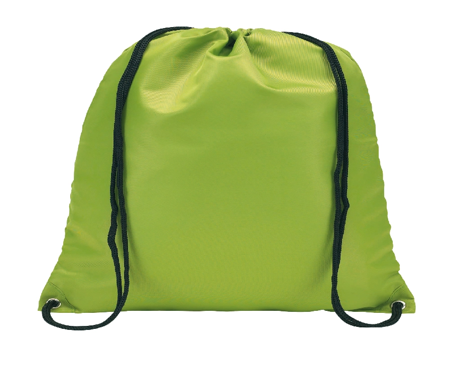 Plecak-worek na sznurek TOWN, jasnozielony 56-0819540 zielony
