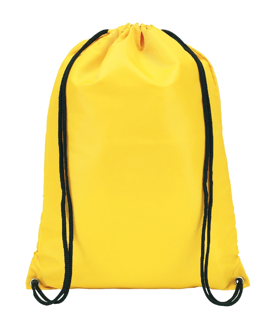 Plecak-worek na sznurek TOWN, żółty 56-0819542 żółty