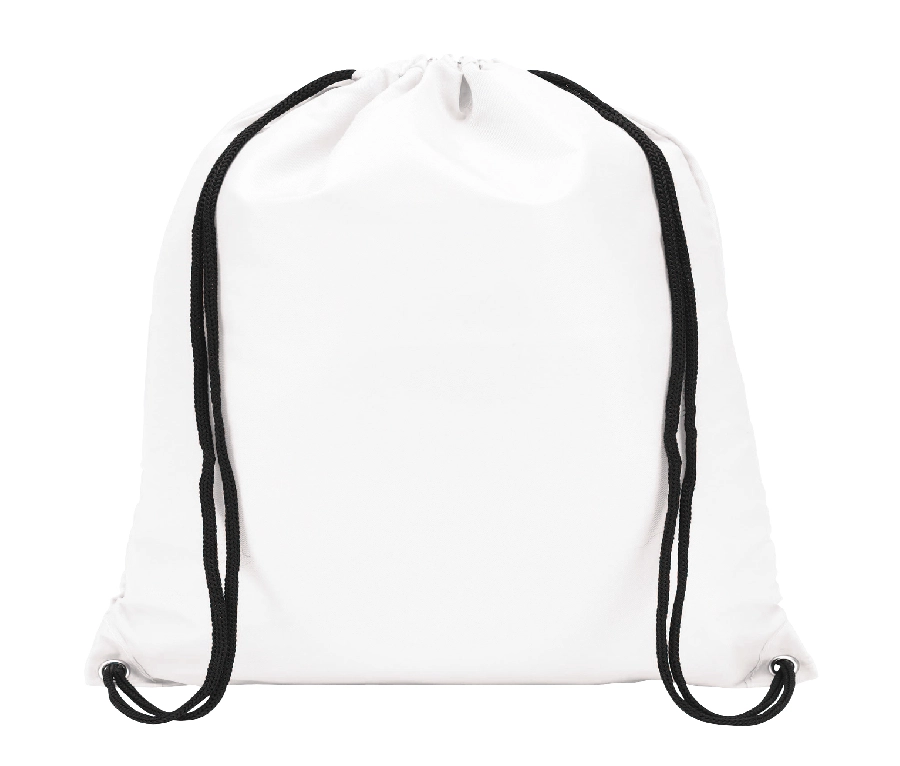 Plecak-worek na sznurek TOWN, biały 56-0819543 biały
