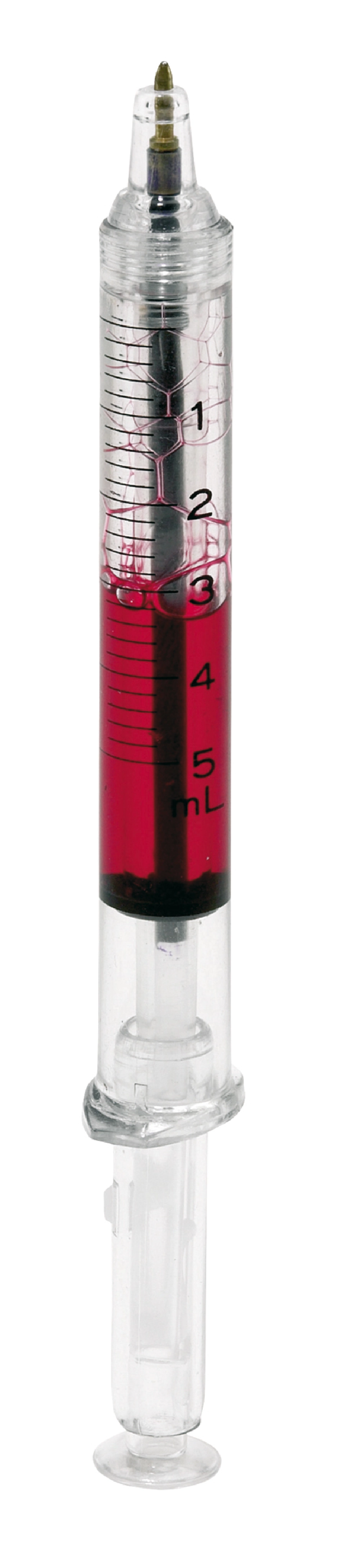Długopis w formie strzykawki INJECTION, czerwony 56-1101172 czerwony