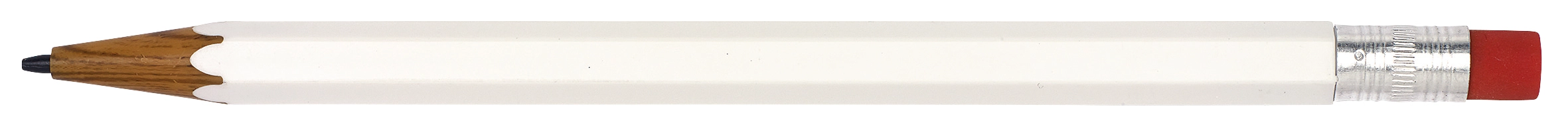 Ołówek automatyczny LOOKALIKE, biały 56-1101190 biały