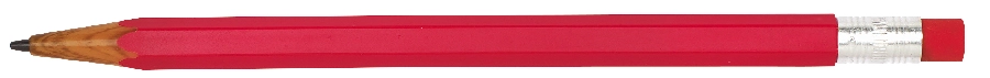 Ołówek automatyczny LOOKALIKE, czerwony 56-1101193 czerwony