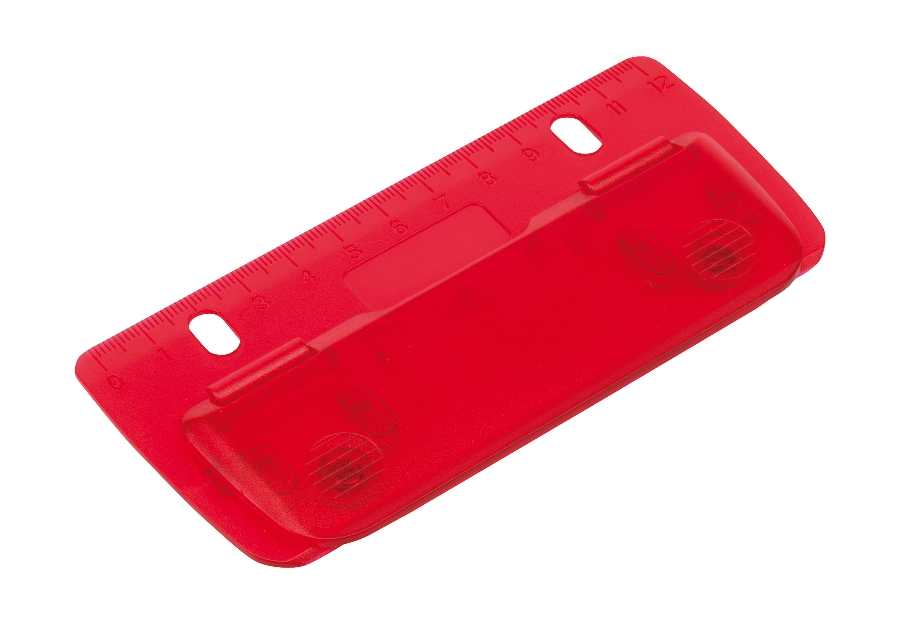 Mini dziurkacz PAGE, czerwony 56-1101734 czerwony