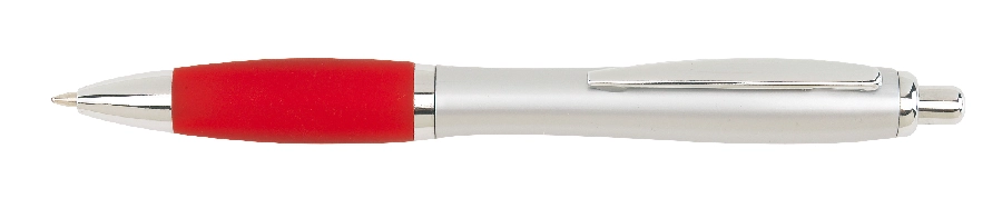Długopis SWAY, czerwony, srebrny 56-1101997 srebrny
