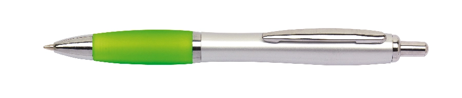 Długopis SWAY, srebrny, zielone jabłko 56-1102010 zielony