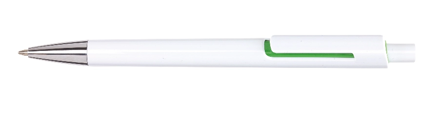 Długopis MIAMI, biały, zielony 56-1102054 biały