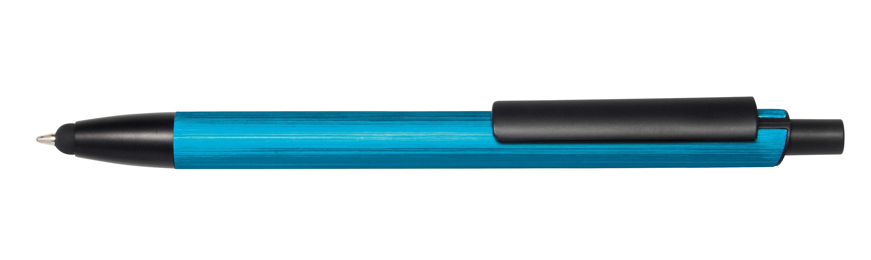 Długopis GENEVA, czarny, niebieski 56-1102096 niebieski