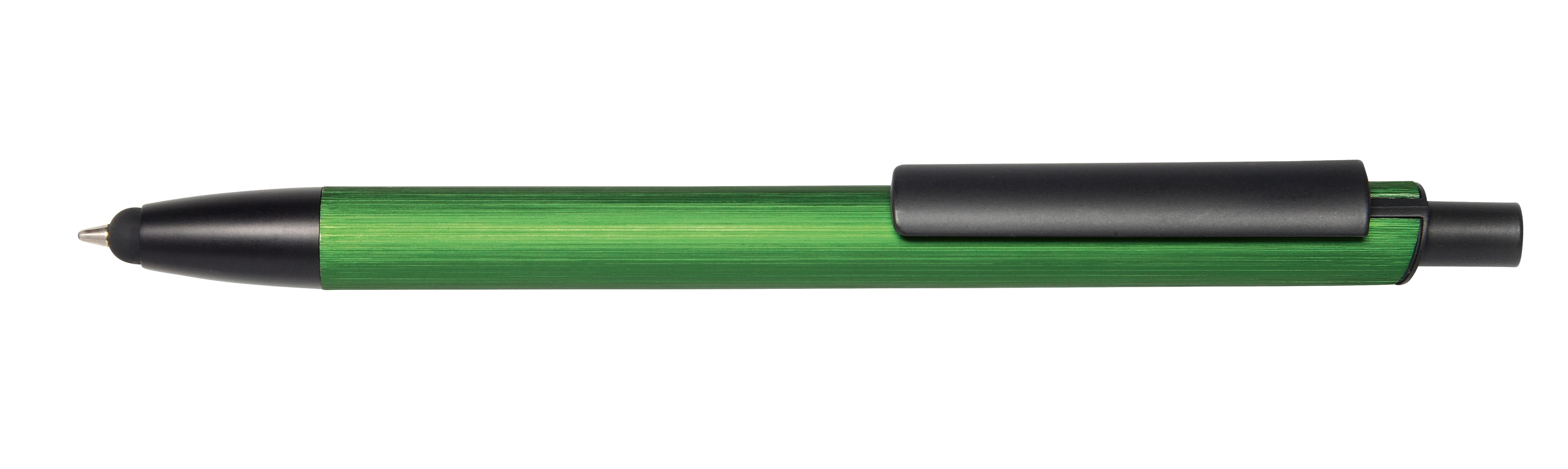 Długopis GENEVA, czarny, zielony 56-1102098 zielony