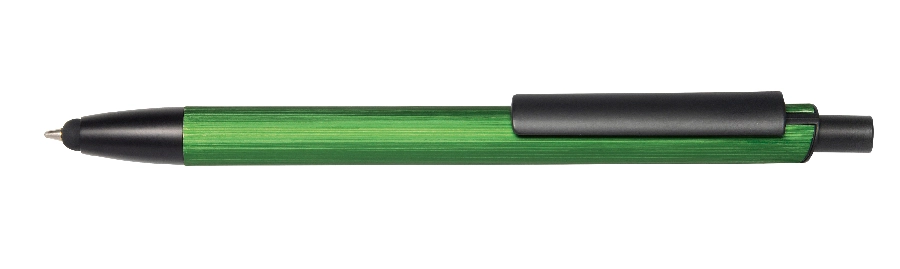 Długopis GENEVA, czarny, zielony 56-1102098 zielony