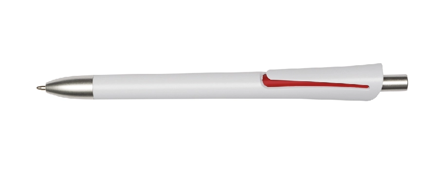 Długopis OREGON, biały, czerwony 56-1102104 biały
