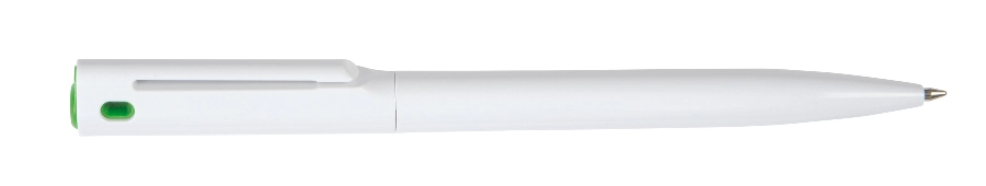 Długopis VERMONT, biały, zielony 56-1102119 biały