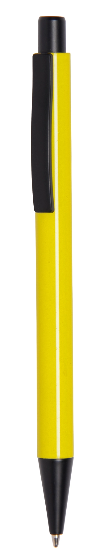 Aluminiowy długopis QUEBEC, żółty 56-1102148 żółty