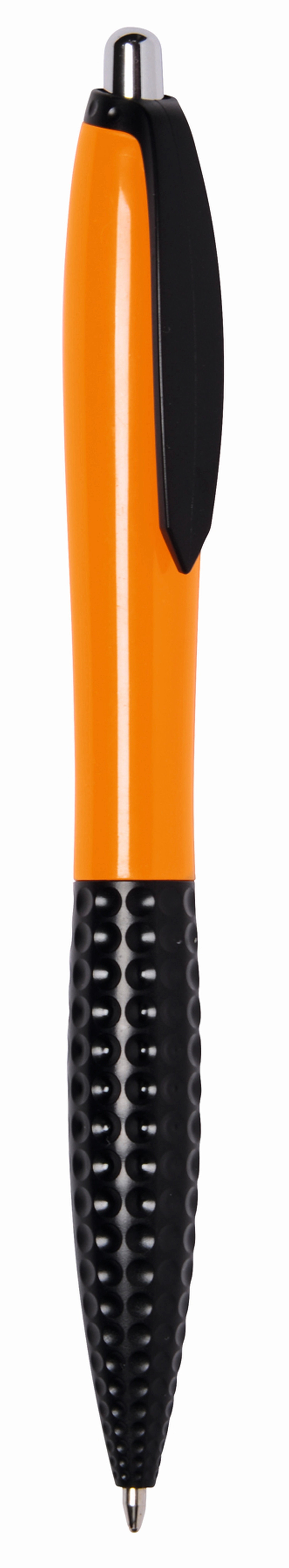 Długopis JUMP, czarny, pomarańczowy 56-1102161 czarny