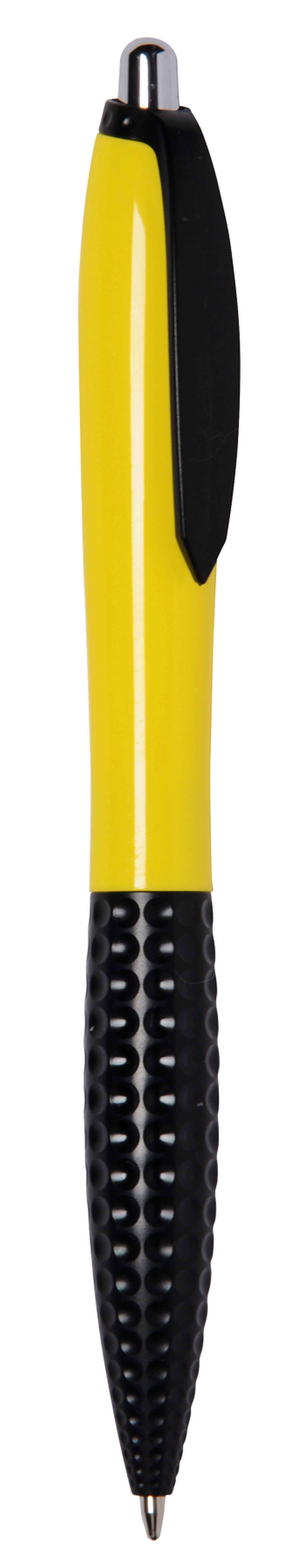 Długopis JUMP, czarny, żółty 56-1102162 czarny