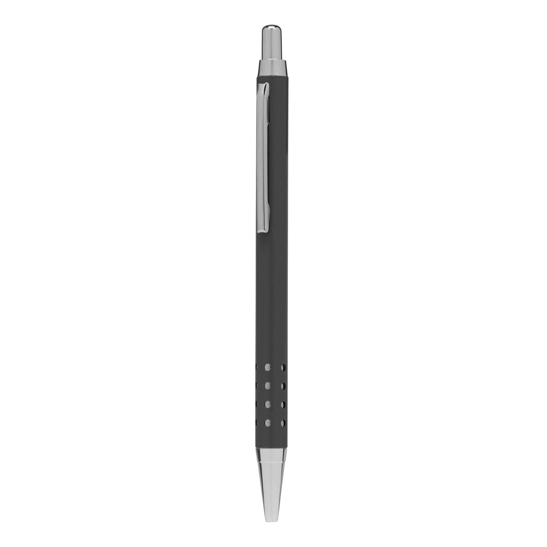 Mosiężny długopis BUDAPEST, antracytowy matowy 56-1102188