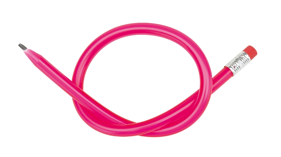 Ołówek elastyczny AGILE, różowy 56-1102312 różowy