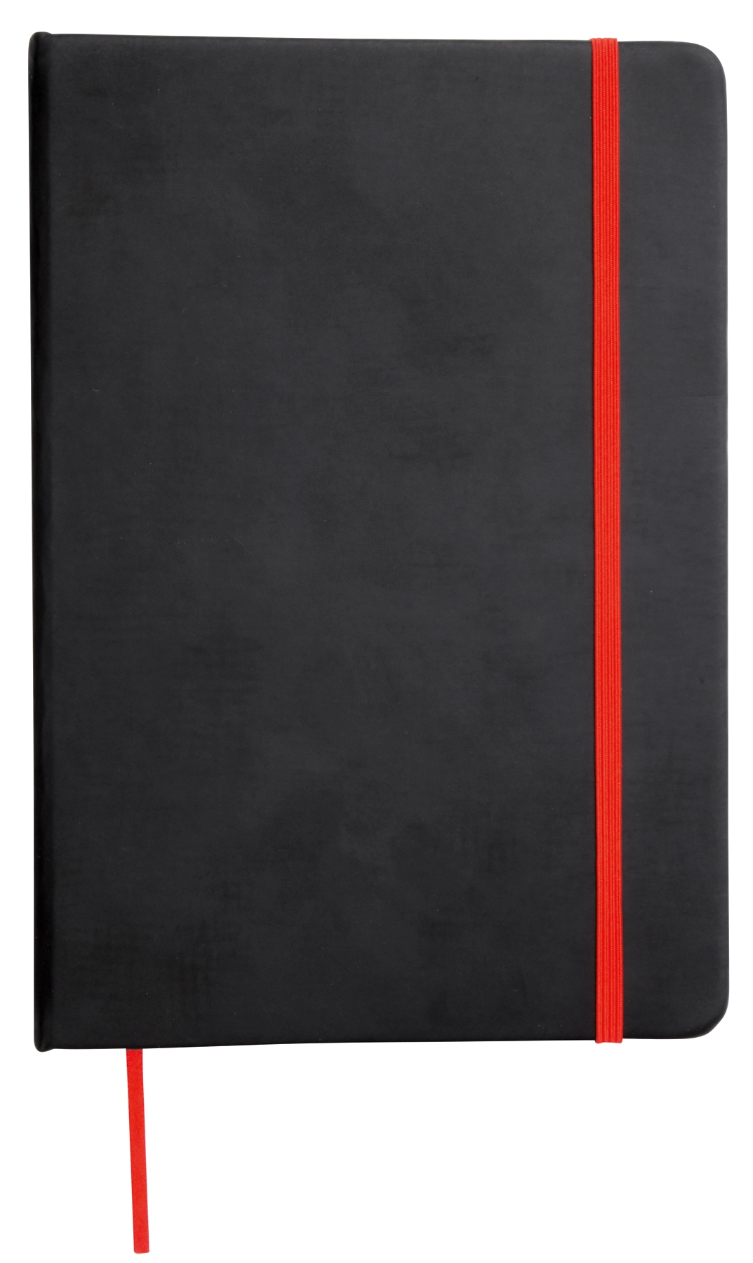 Notatnik LECTOR w rozmiarze A6, czarny, czerwony 56-1103288 czarny