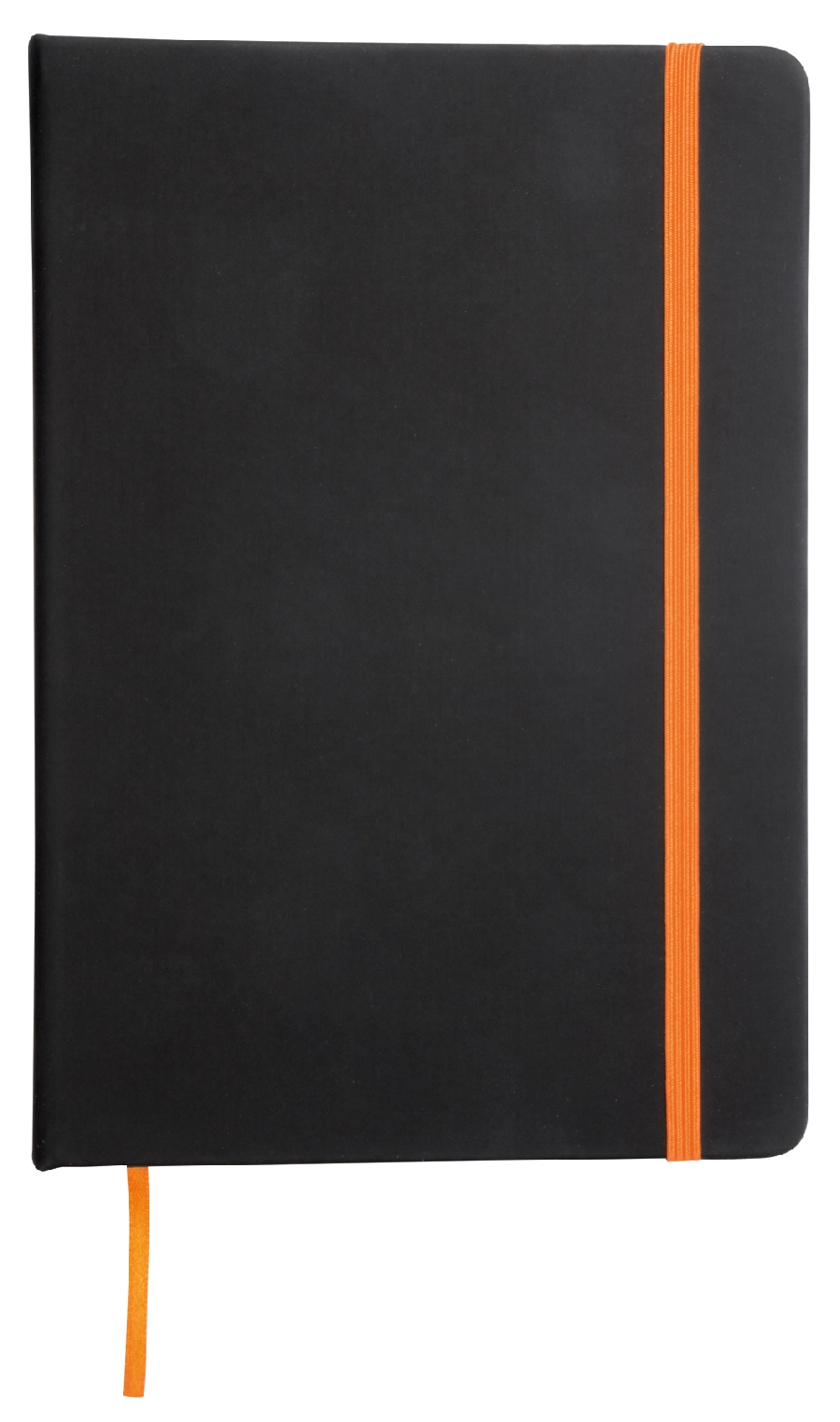Notatnik LECTOR w rozmiarze A6, czarny, pomarańczowy 56-1103290 czarny