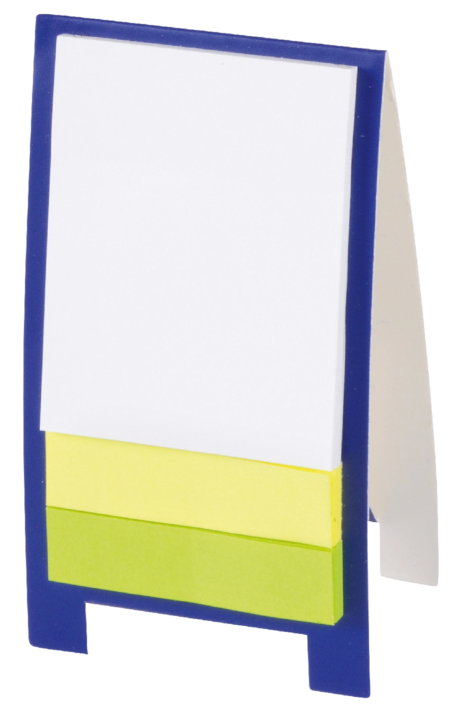 Mini stojak na notatki ADVERT, niebieski 56-1103292 niebieski