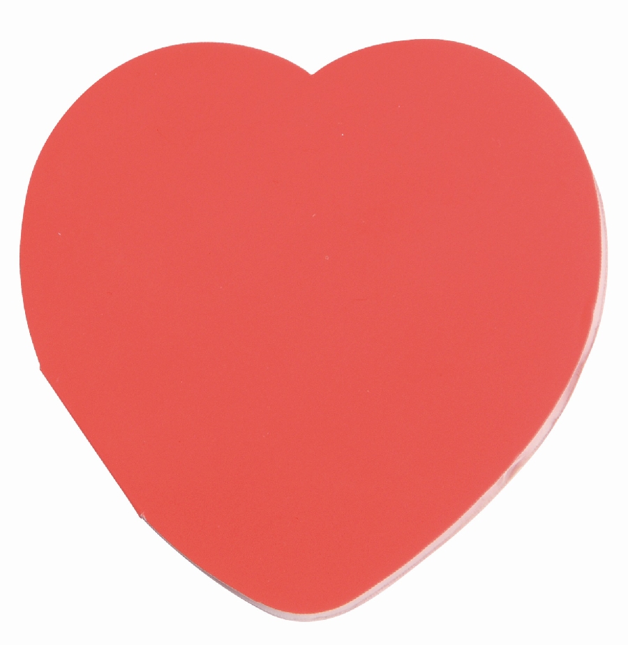 Naklejki w kształcie serca IN LOVE 56-1103308 czerwony