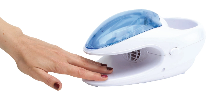 Zestaw do manicure/pedicure, EASY CARE, biały/niebieski 56-1802004 biały