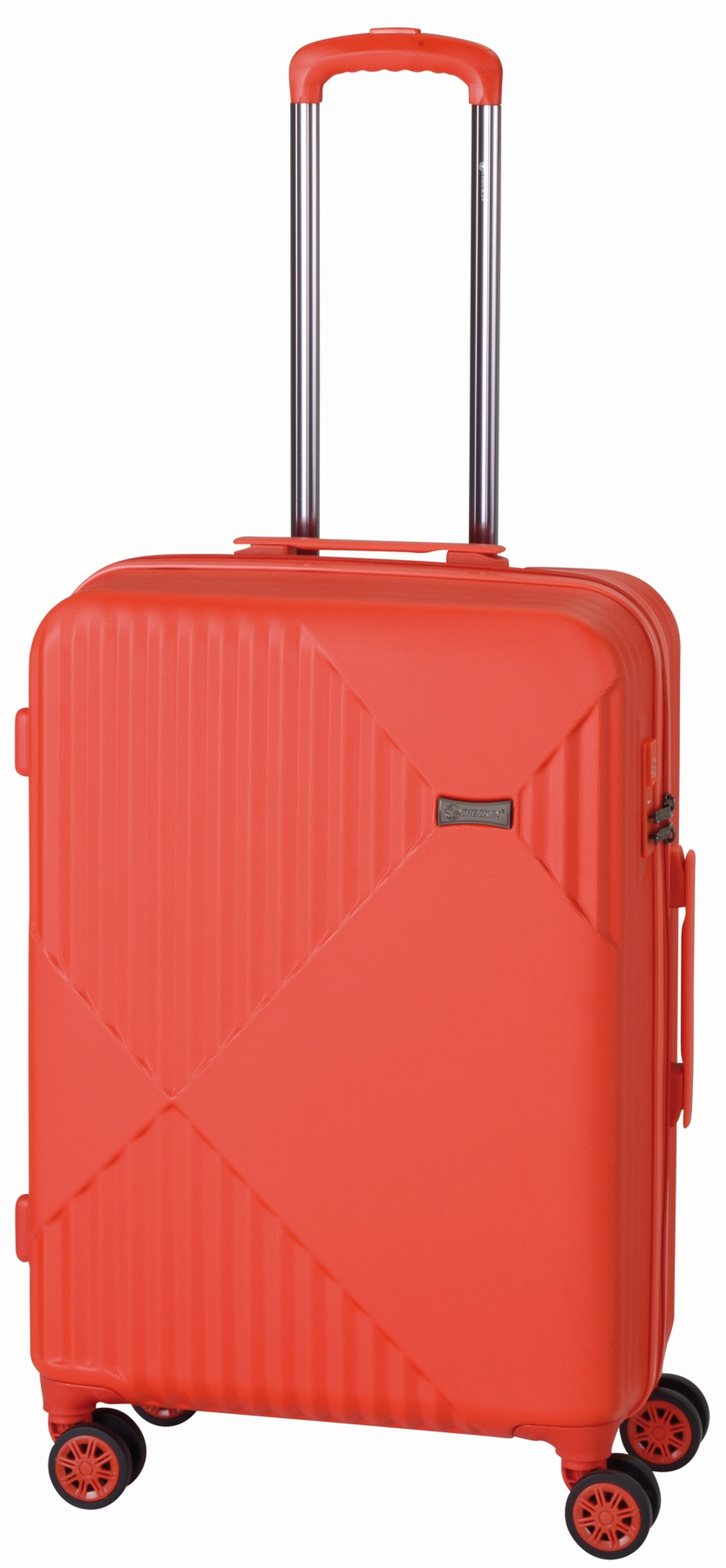 Trzyczęściowy zestaw walizek LIVERPOOL, czerwony 56-2210323 czerwony